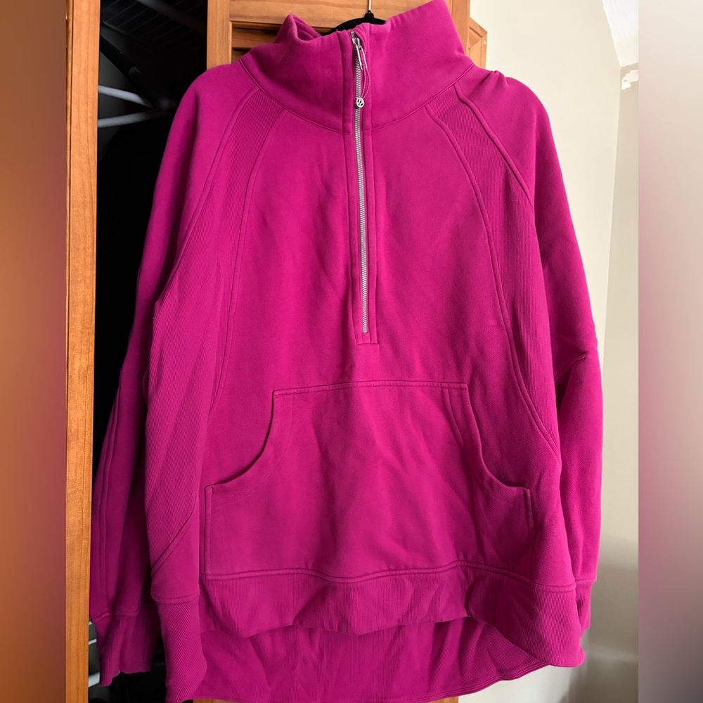 Lululemon oversized scuba funnel neck long length